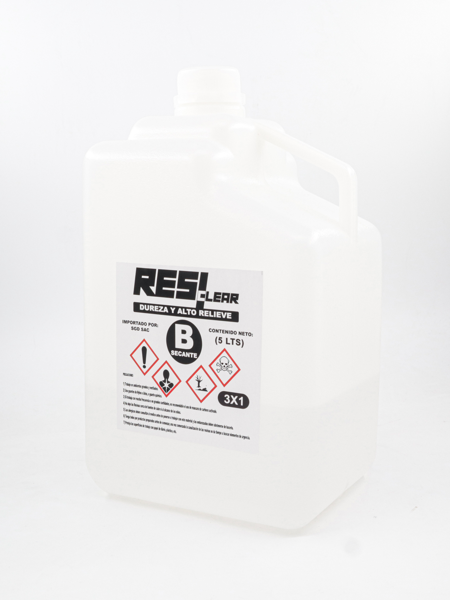 RESINA EPÓXICA 3x1 - 5 KG - Imagen 3