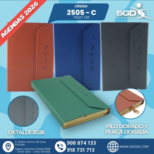 AGENDA IMPORTADA 2505-C