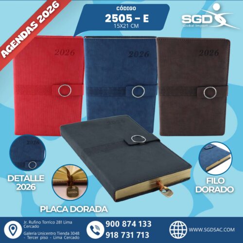 AGENDA IMPORTADA 2505-D