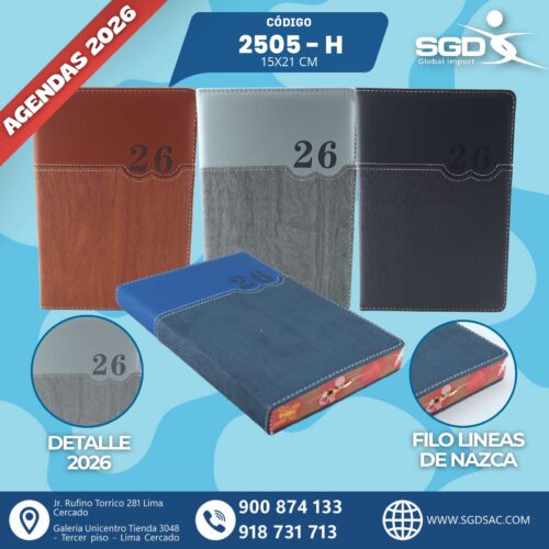 AGENDA IMPORTADA 2505-H